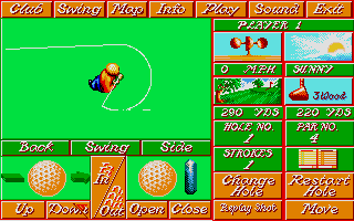 Greg Norman's Shark Attack! The Ultimate Golf Simulator screenshot 4 for Amiga